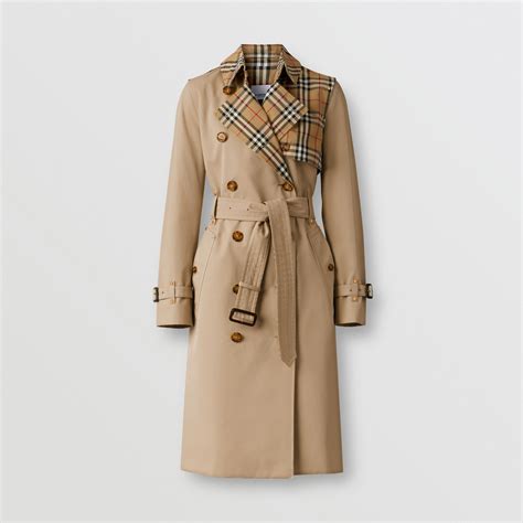 gabardina mujer burberry|burberry gabardine vintage check.